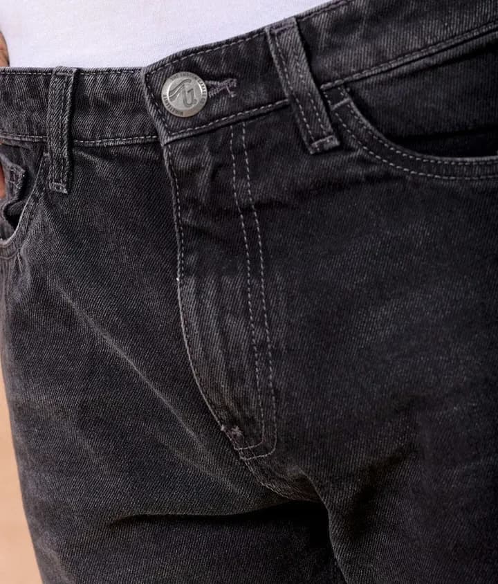 Grey Regular casual jeans thumbnail 3