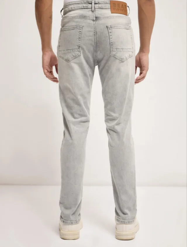 Light grey bear jeans thumbnail 2