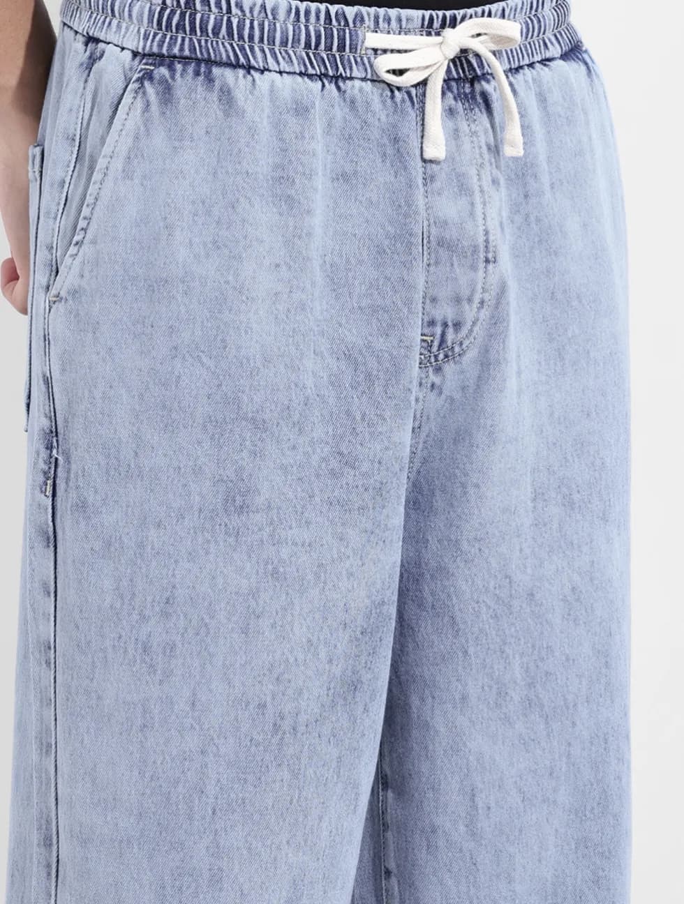 Men's blue loose jeans thumbnail 2