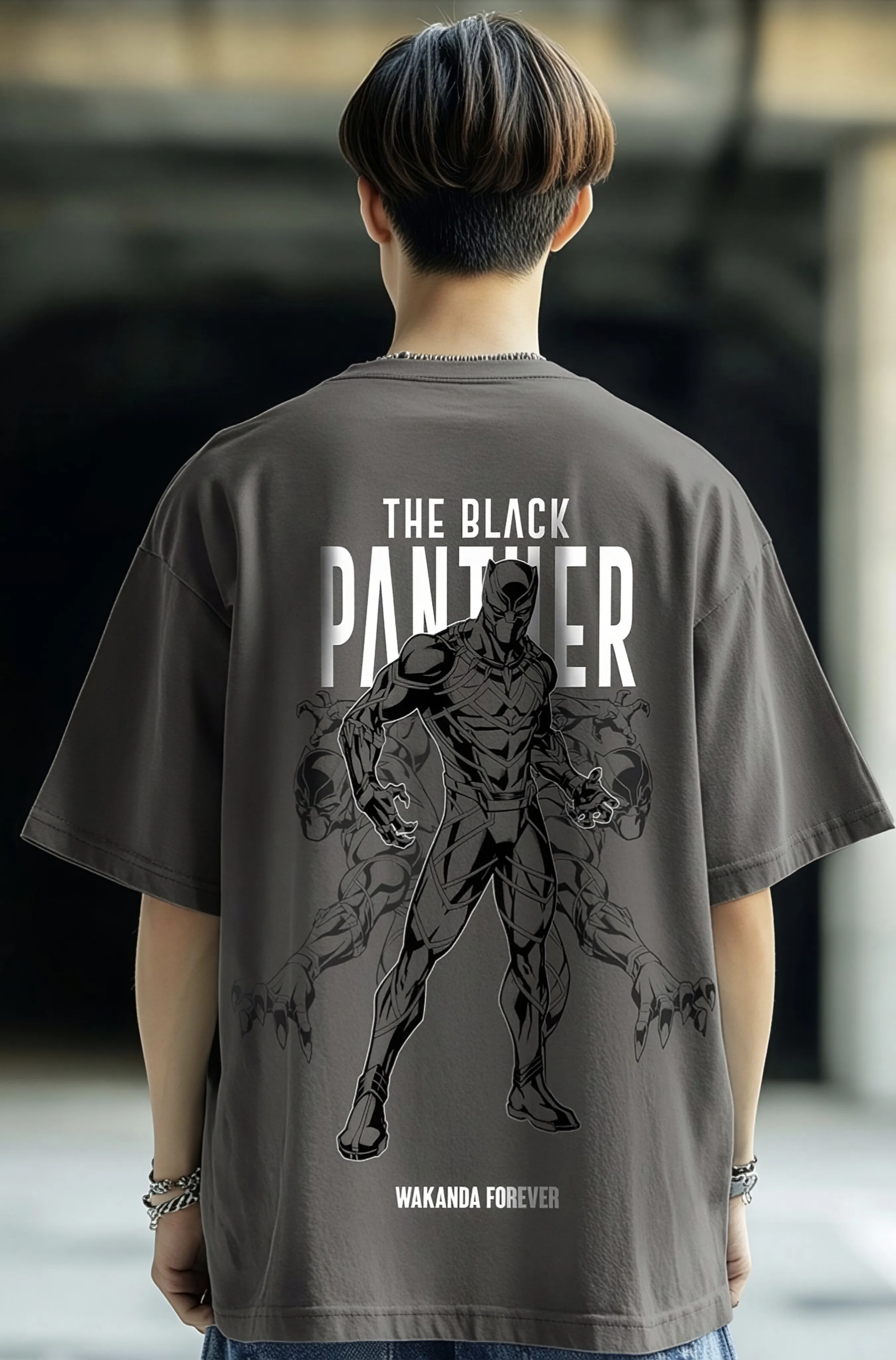 Grey Panther wakanda Forever thumbnail 3