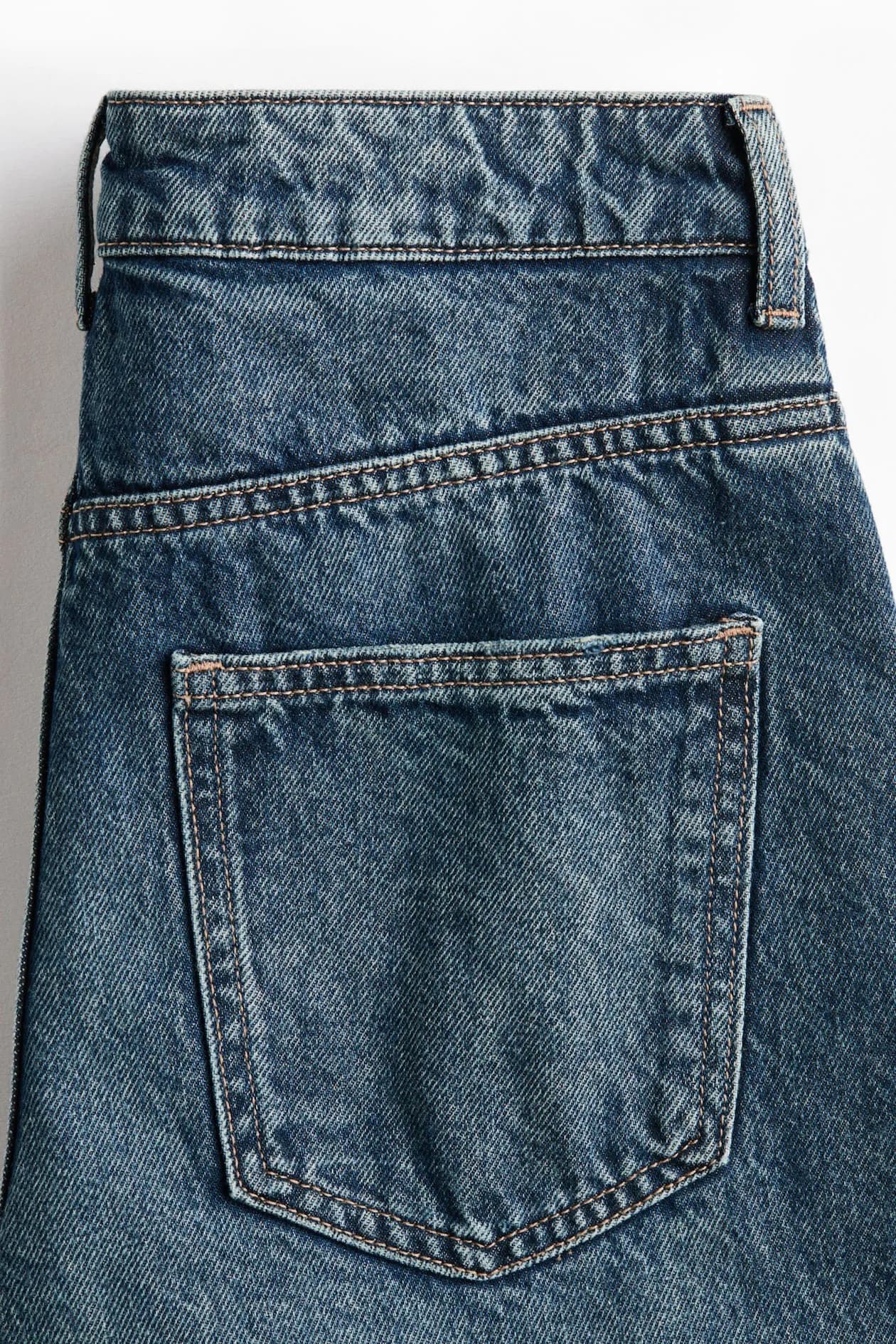 Women’s Light Blue High Waist Straight Fit Wide Leg Denim Jeans thumbnail 4