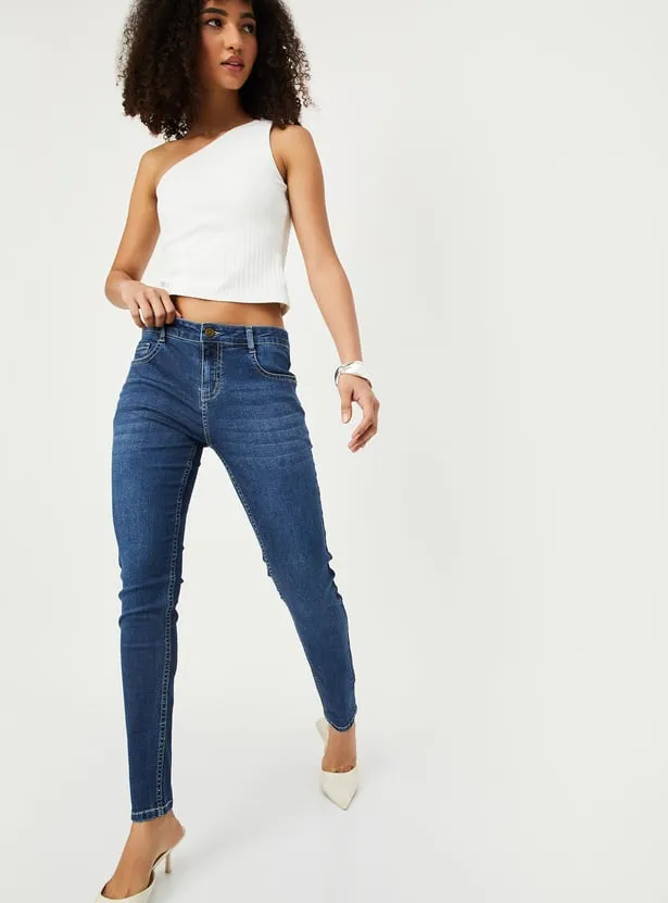 Women Skinny Fit Push-Up Jeans thumbnail 2