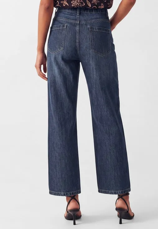 Women Wide-Leg High-Rise Jeans thumbnail 4