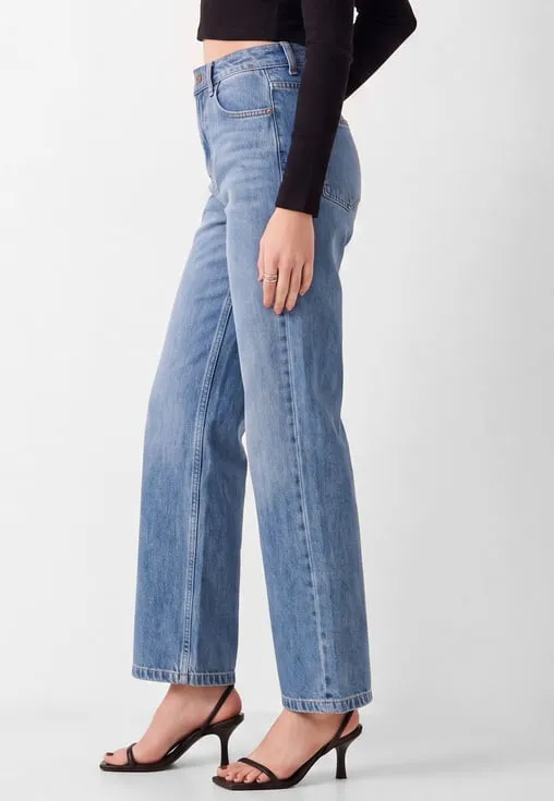 Women High-Rise Wide-Leg Jeans thumbnail 2