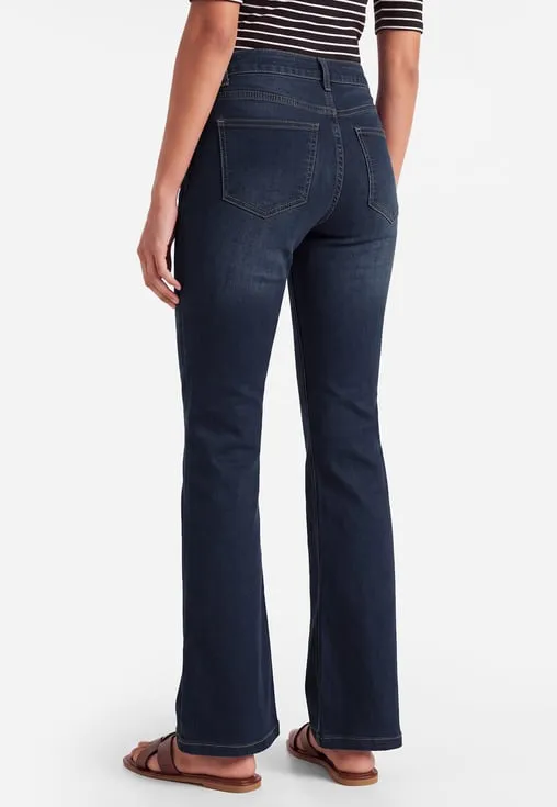 Women High-Rise Kick Flare Jeans thumbnail 3