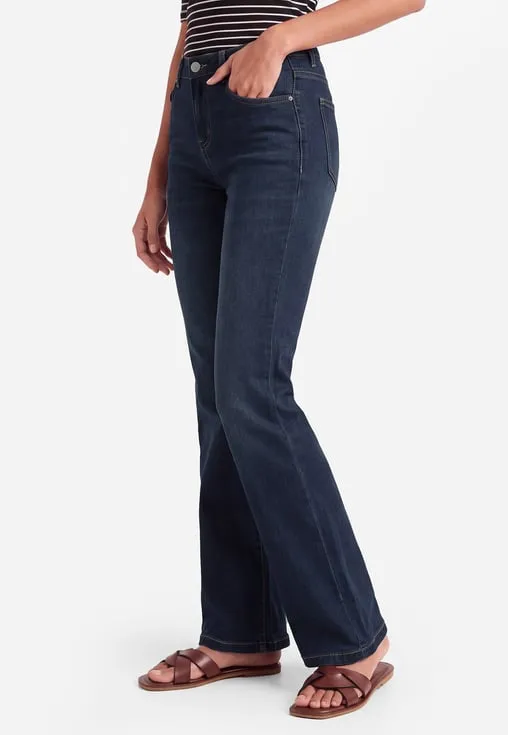 Women High-Rise Kick Flare Jeans thumbnail 2