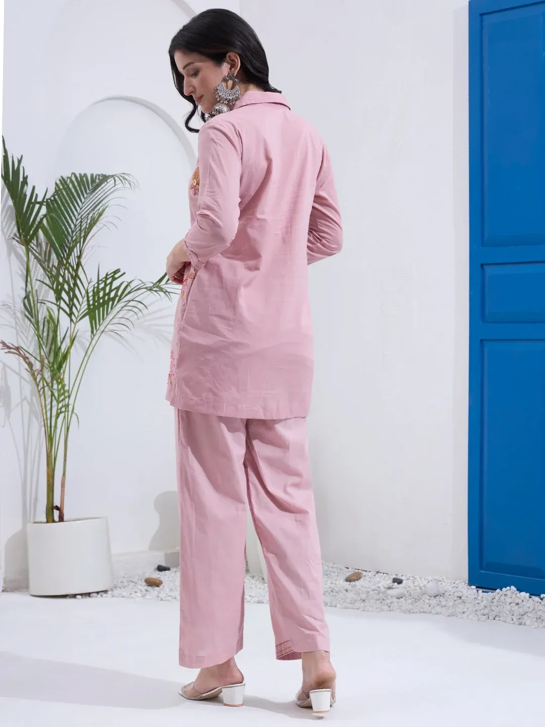 Mauve Mal Cotton Co-Ord Set thumbnail 2