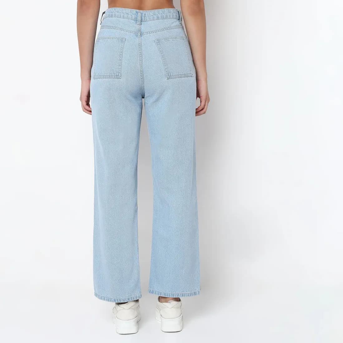 Straight Fit High Rise Jeans thumbnail 3