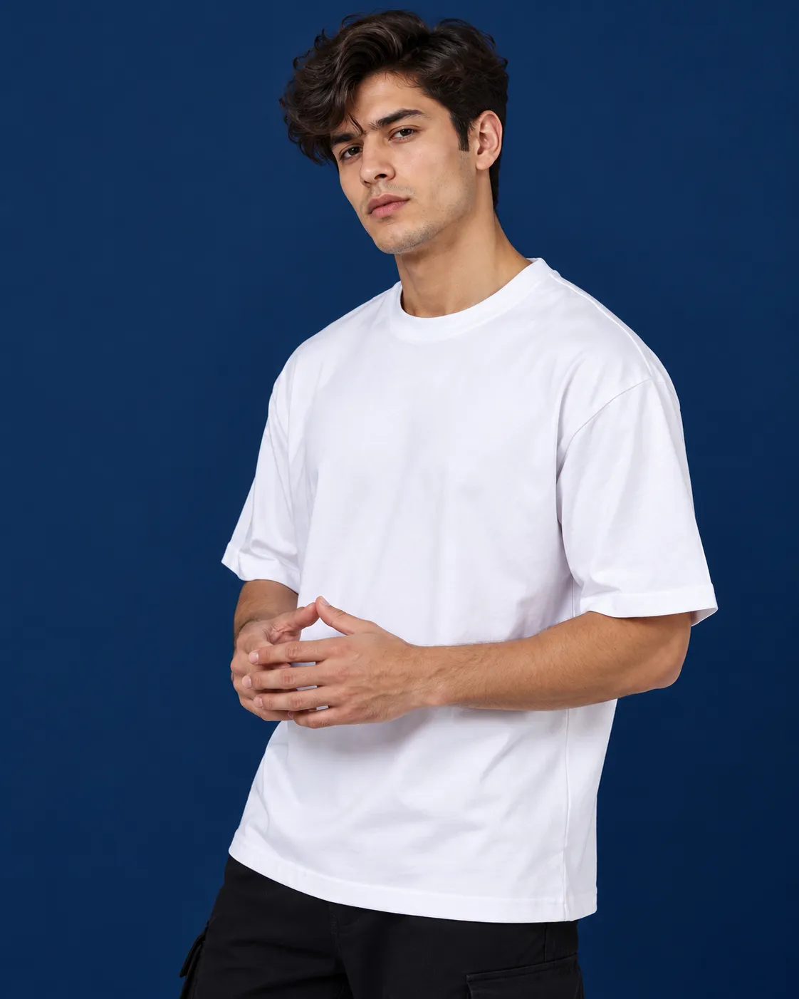 White oversized