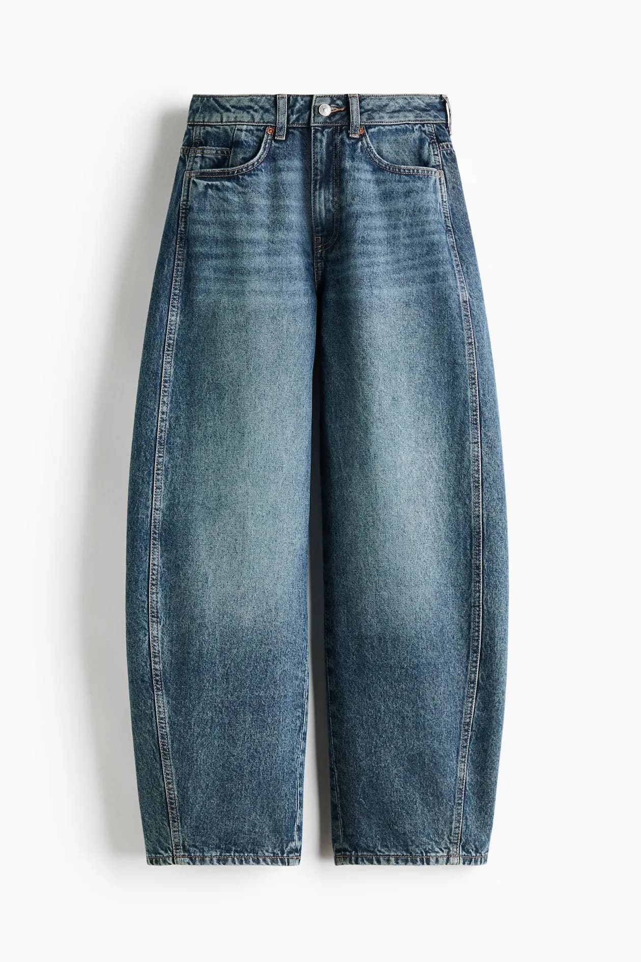 Women’s Light Blue High Waist Straight Fit Wide Leg Denim Jeans
