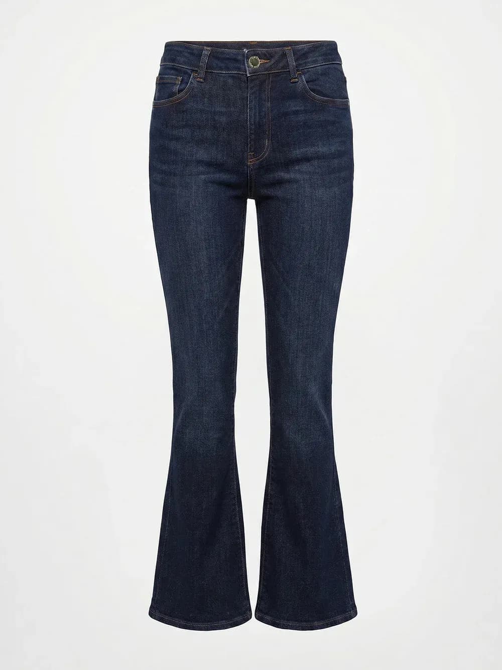 Dark Blue Flared Jeans