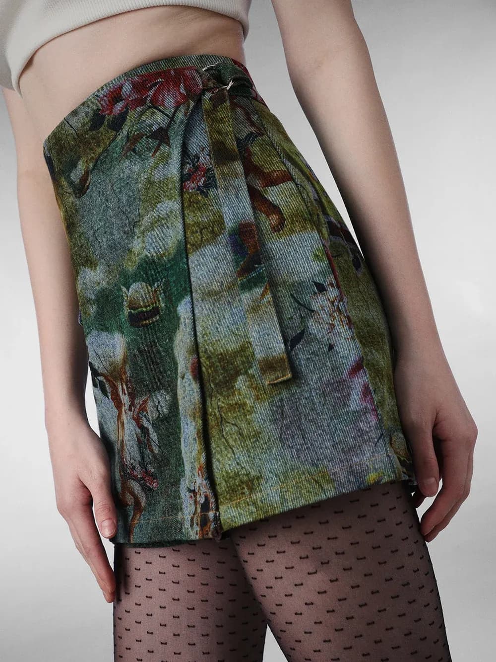 SpongeBob Printed Denim Skort